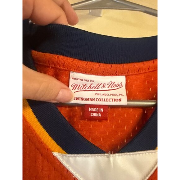 Stephen Curry Golden State Warriors 2009-10 Mitchell & Ness Hardwood Classics Sw - Picture 2 of 8